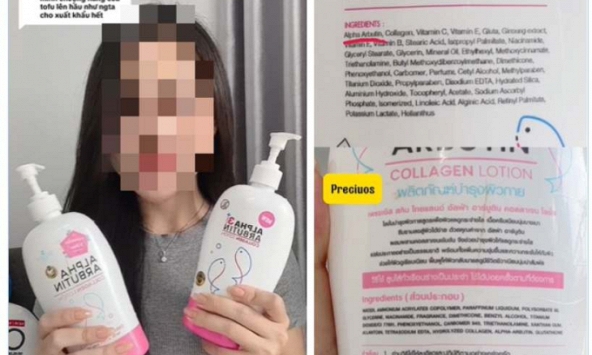 Sản phẩm dưỡng trắng da 'thị phi' nhất Tiktok: Bảng thành phần khiến người mua phải 'suy nghĩ lại'?