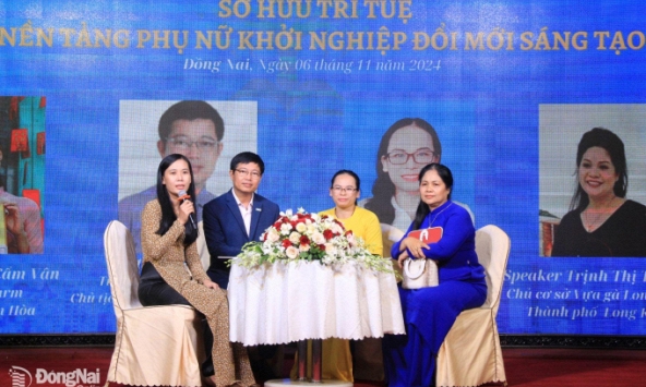 Hội Nữ trí thức Đồng Nai nâng cao nhận thức về sở hữu trí tuệ cho phụ nữ khởi nghiệp