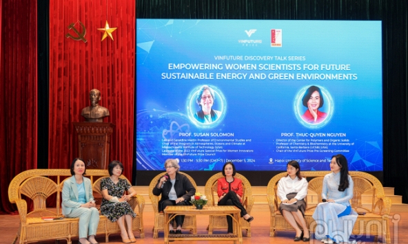 Các nhà khoa học nữ trao đổi vì tương lai năng lượng bền vững và môi trường xanh
