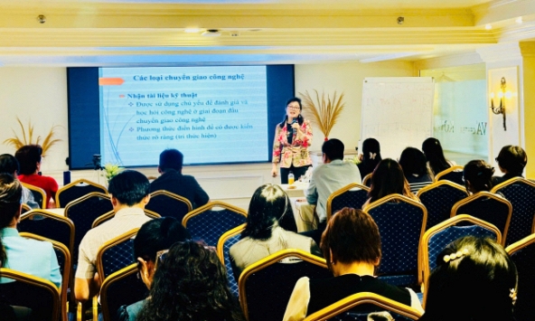 Tập huấn “Tài sản trí tuệ - Nền tảng phát triển bền vững của doanh nghiệp và khởi nghiệp”