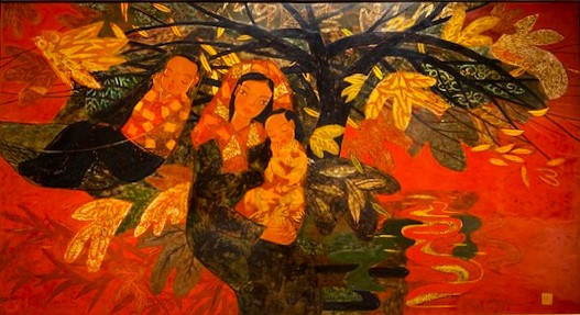 Những thiếu nữ trong khu vườn mơ mộng của cái đẹp