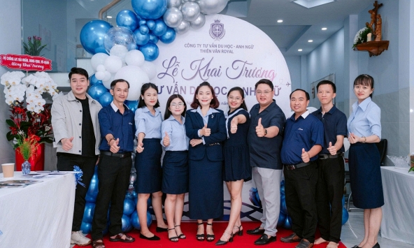 Trung tâm Tư vấn Du học – Anh ngữ Thiên Vân Royal: “Bệ phóng” mới cho hành trình du học và hội nhập toàn cầu