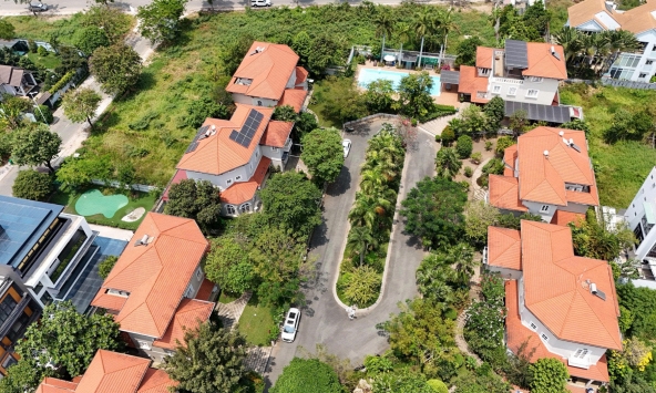 Cận cảnh cụm biệt thự biệt lập đẹp nhất trung tâm TP Thủ Đức sắp về tay Ngân hàng Lộc Phát