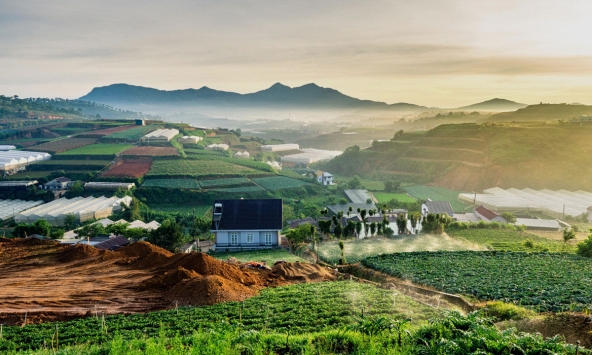 Đất trang trại nghỉ dưỡng ven đô nóng hơn