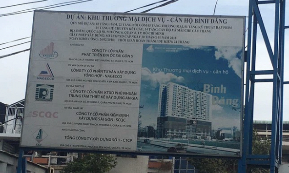 Công ty Cổ phần phát triển địa ốc Sài Gòn 5 bị 'bêu tên', Thanh tra Chính phủ kiến nghị thu hồi dự án