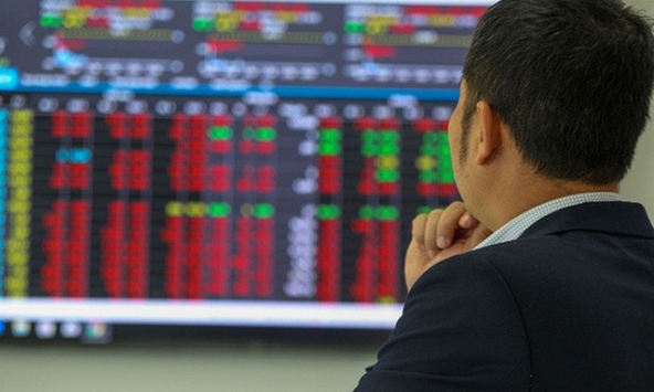 Các mã bị khối này xả chủ yếu thuộc nhóm ngân hàng với 6/10 cổ phiếu