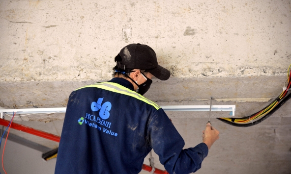 Hơn 20 ngày thần tốc cải tạo Trung tâm hồi sức tích cực người bệnh Covid -19