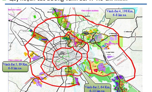 Khắp nơi 'tắc' vốn đường vành đai