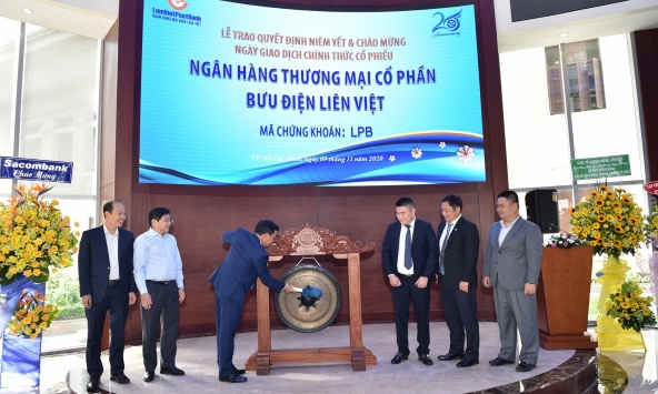 Cổ đông LienVietPostBank được trả cổ tức thay vì lời thì lại lỗ gần 15%