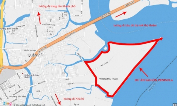 Giải quyết tranh chấp 'siêu dự án' Mũi Đèn Đỏ của Sài Gòn Peninsula và người dân