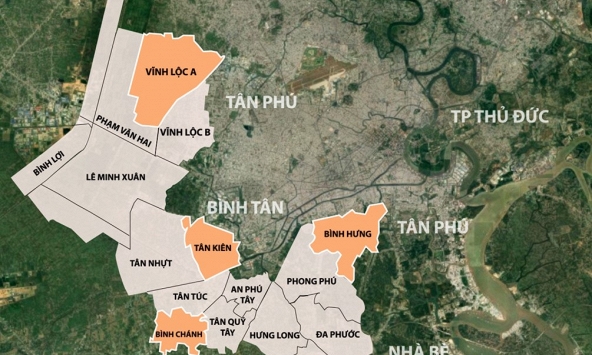 Giải bài toán quy hoạch “treo” để huyện lên quận?