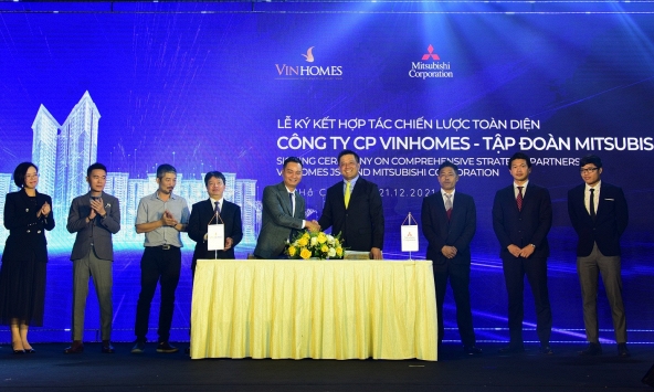 Vinhomes ký kết hợp tác toàn diện với Mitsubish