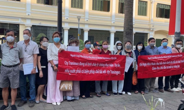 Người dân mua đất dự án của Công ty Tranimexco kêu cứu với lãnh đạo TP.HCM