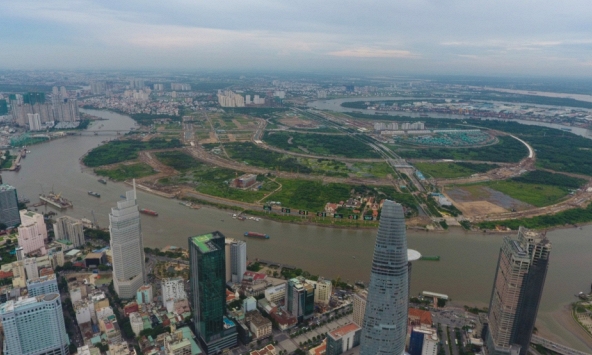 Vụ đấu giá đất Thủ Thiêm của Tập đoàn Tân Hoàng Minh vẫn chưa hết độ nóng