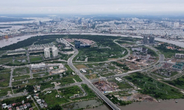 Dù đã hết hạn 30 ngày đợt 1 phải đóng 50% tiền mua các lô đất Thủ Thiêm nhưng Cục Thuế TPHCM vẫn chưa nhận được tiền