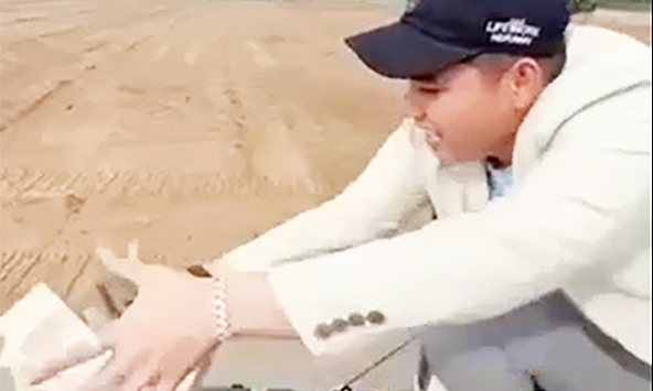 Chủ clip “cho đất ăn tiền” được làm việc với công an