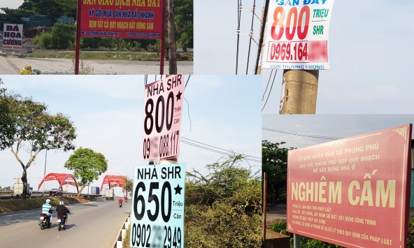 Bằng rất nhiều chiêu trò, 'cò' đất, sàn bất động sản đã dẫn dụ nhà đầu tư