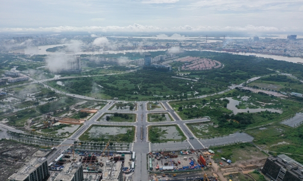 Tính tới ngày 24/5, hai công ty trúng đấu giá đất Thủ Thiêm nợ 150 tỷ đồng tiền phạt