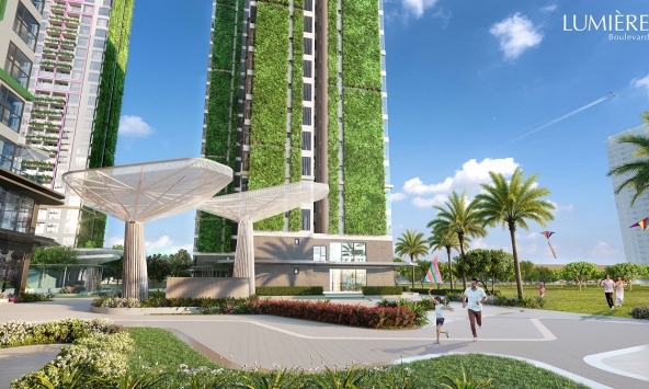 Tiết lộ “bộ tứ” đối tác hàng đầu thế giới tạo nên kiến trúc xanh 3D tại LUMIÈRE Boulevard