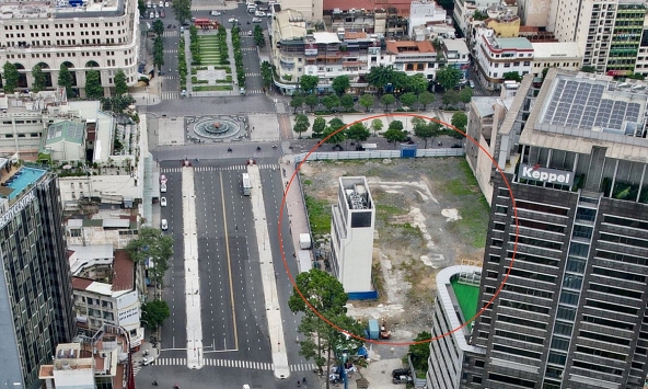 Thương xá Tax đang là bãi đất trống sau 7 năm bị tháo dỡ