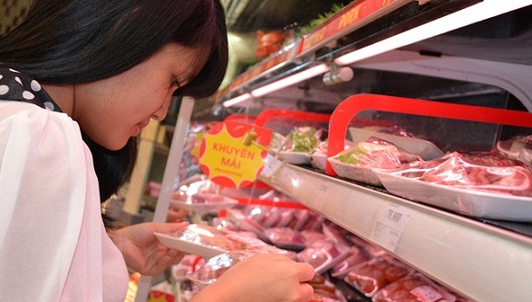 Giá thịt heo bán lẻ tăng trở lại dù vẫn còn dịch tả heo châu Phi 