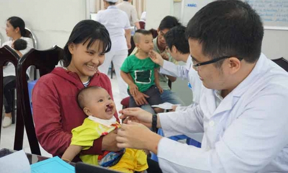Phẫu thuật miễn phí cho các em sứt môi, hở hàm ếch