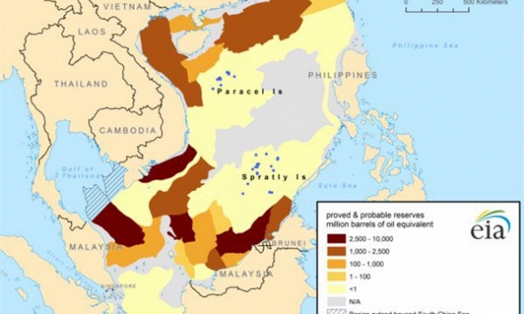 Nguồn lợi dầu khí hàng ngàn tỷ USD ở biển Đông
