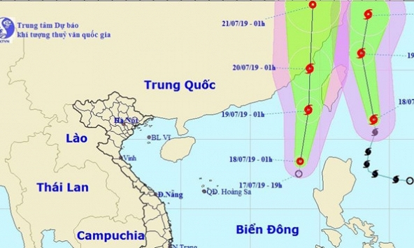 Bão Danas chuyển hướng, Biển Đông xuất hiện áp thấp nhiệt đới, khả năng mạnh thành bão