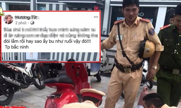 Đăng ảnh nói CSGT 'bu như ruồi', cô gái trẻ bị xử phạt nặng