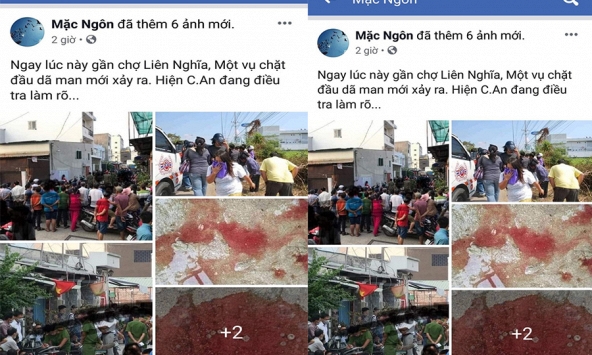 Phạt 10 triệu đồng đối với chủ Facebook tung tin đồn chặt đầu dã man
