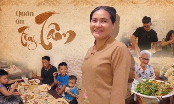Quán buffet chay tùy tâm giữa lòng Sài Gòn: “Ăn tùy bụng, trả tùy tâm”