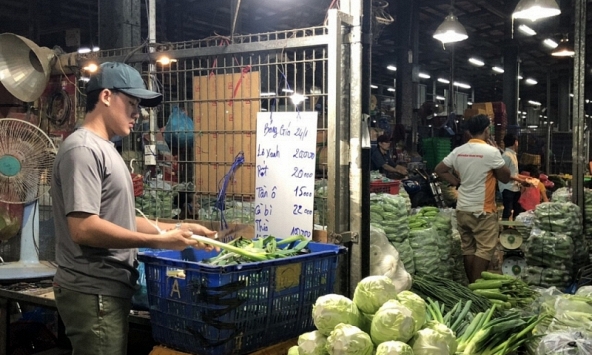 TP HCM siết chặt vệ sinh an toàn thực phẩm tại chợ truyền thống