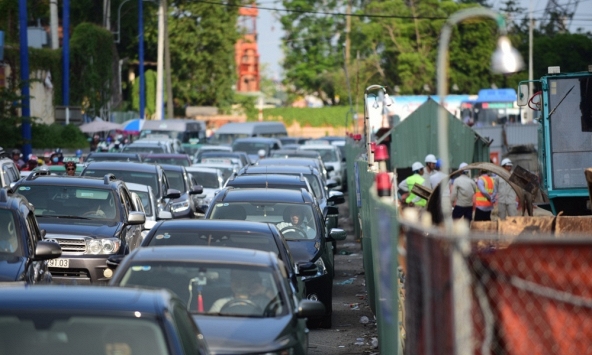 Đề xuất lắp 34 trạm thu phí ôtô vào trung tâm Sài Gòn, kinh phí 250 tỷ đồng