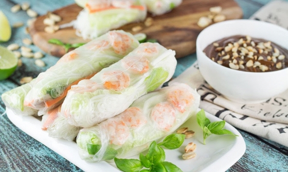 Món ngon mỗi ngày: Cách làm món gỏi cuốn chay cho buổi tối lạ miệng