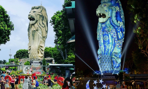 Vì sao bức tượng sư tử biển, biểu tượng của quốc đảo Singapore bị dỡ bỏ?