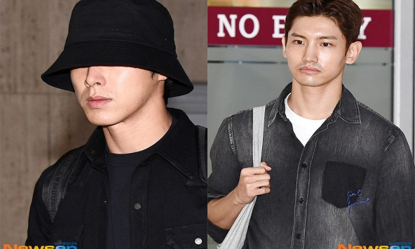 Changmin và Yunho của DBSK lộ vẻ tiều tụy, hốc hác trở về Hàn Quốc giữa tin buồn của Sulli