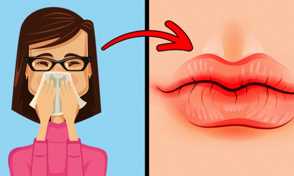 Chỉ bằng cách nhìn vào đôi môi, bạn có thể biết được tình trạng sức khỏe