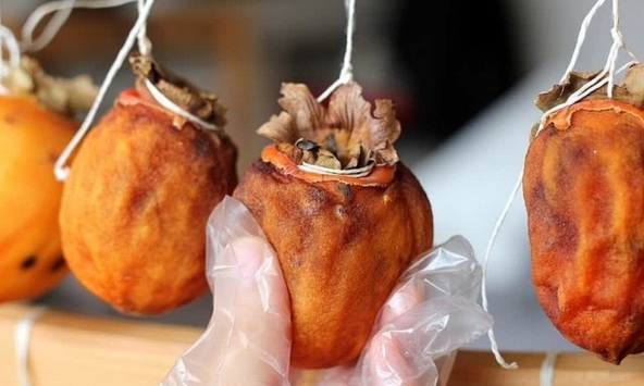 Hồng treo gió - Món ngon kỳ công được nhiều người ưa thích