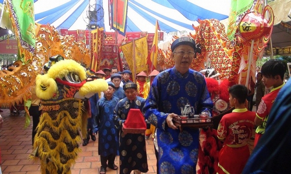 Độc đáo lễ hội Kỳ Yên