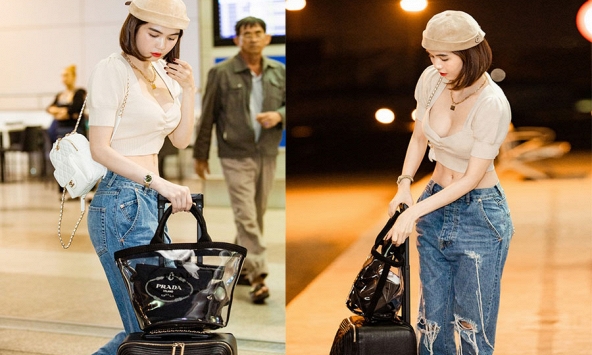 Hậu đáp trả gay gắt, Ngọc Trinh quyết tâm lên đường sang Pháp-Ý mua đồ hiệu về đập hộp