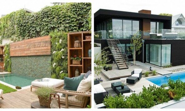 Nên xây hồ bơi, hồ nuôi cá ở phía trước hay sau nhà?