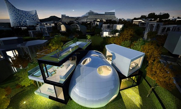 12 kiến trúc nhà quái lạ khiến bạn phải tò mò