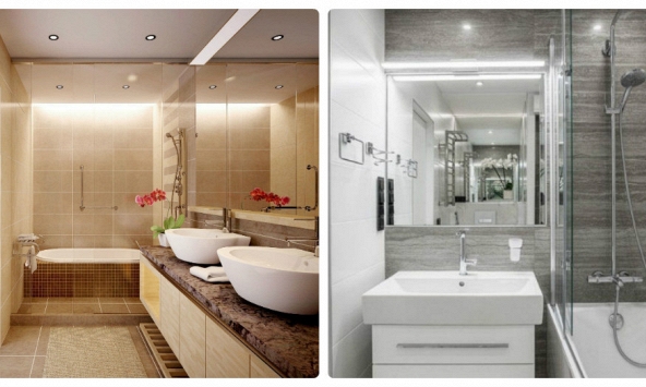 Những điều lưu ý khi thiết kế nhà vệ sinh nhỏ có bồn tắm