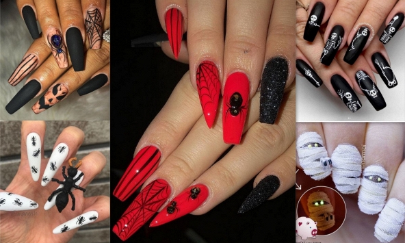 Những mẫu thiết kế móng tay ma quái và ấn tượng nhất cho mùa Halloween
