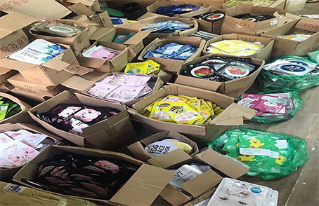 Rủi ro tiềm ẩn từ mặt nạ làm đẹp Trung Quốc giá rẻ