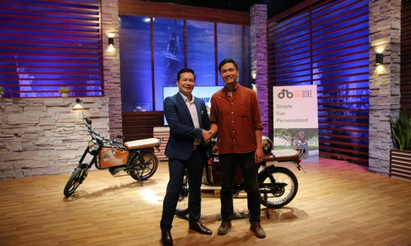 Shark Hưng “bán thân” chiêu dụ startup sản xuất xe máy điện