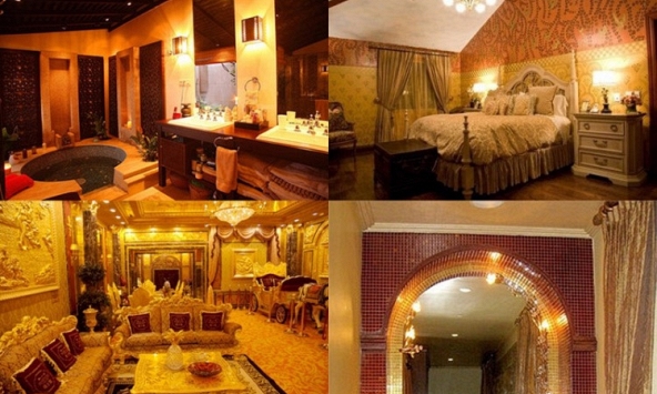 Sự thật về ngôi nhà dát vàng 300 tỷ của hoa hậu Ngô Mỹ Uyên