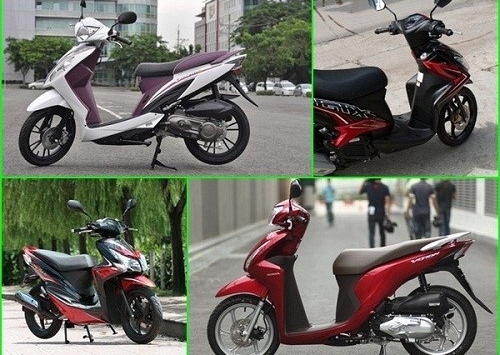 Thị trường xe tay ga cũ bất ngờ sôi động