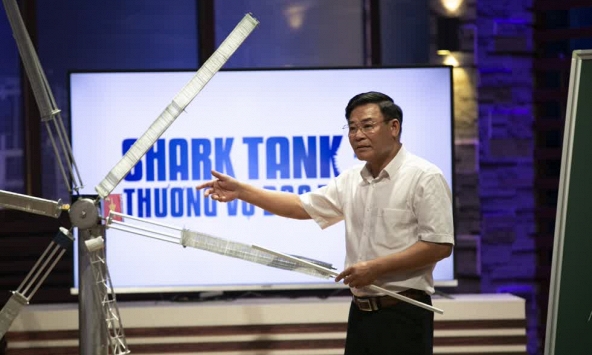 Shark Việt rót vốn để “điên” cùng nhà khoa học sáng chế Tuabin gió Lại Bá Ất