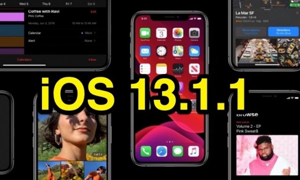 Vì sao Apple tiếp tục phát hành iOS 13.1.1?
